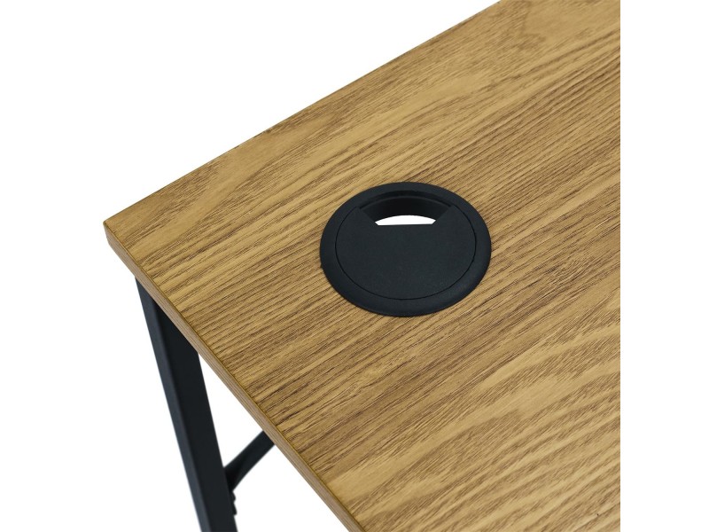 Biurko Link naturalne/czarne - Intesi