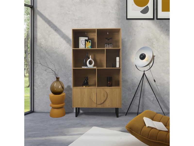 Regał na książki Calypso - Intesi