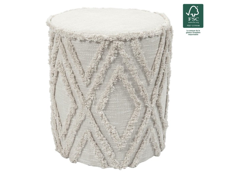 Pufa Mirage beżowa - Intesi