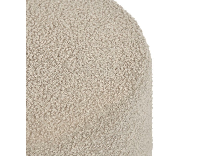 Pufa Rhea boucle taupe - Intesi