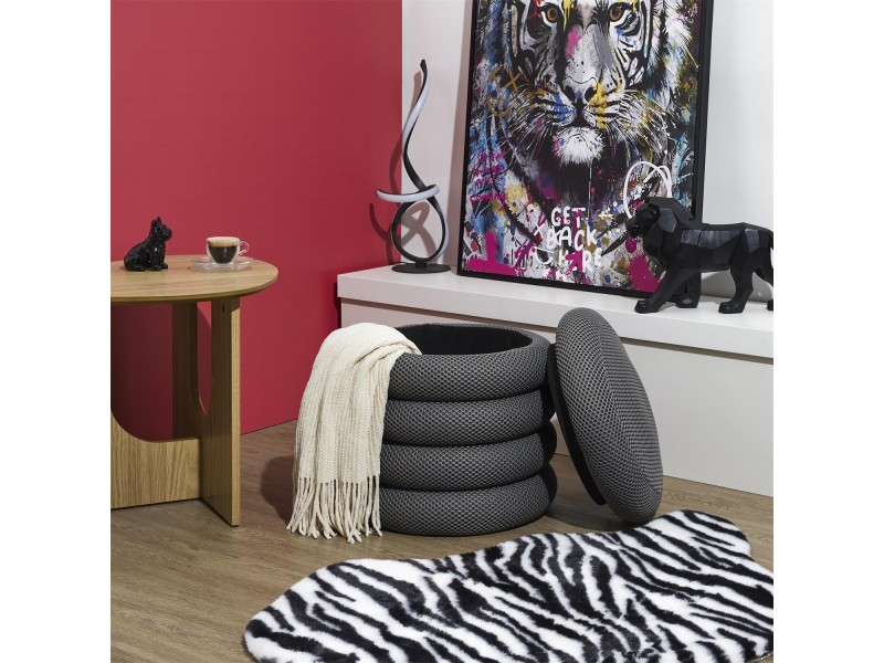 Pufa Atom szara - Intesi