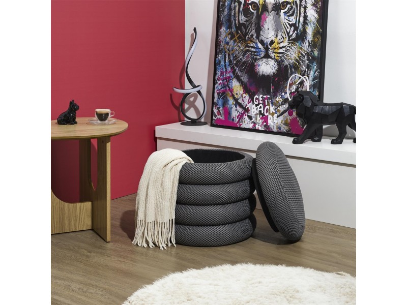 Pufa Atom szara - Intesi