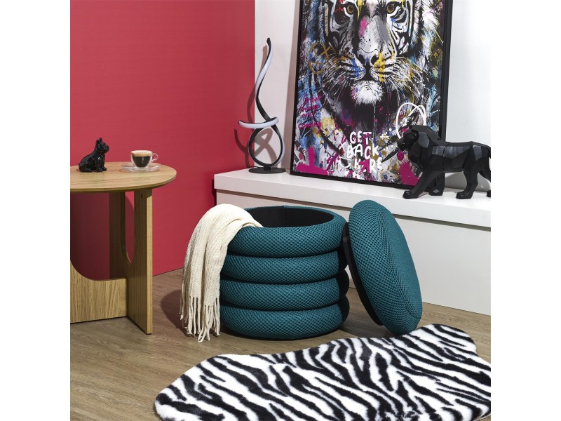 Pufa Atom turkusowa - Intesi