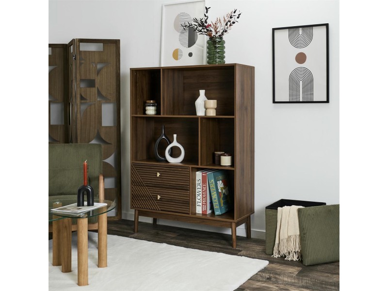 Regał Tiffany orzech - Intesi