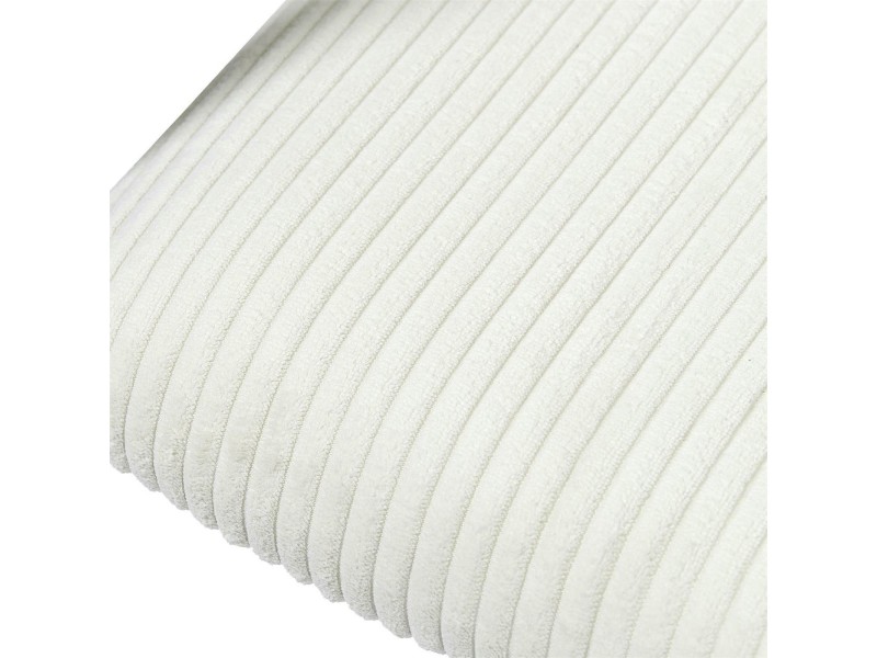 Krzesło Scott białe/czarne sztruks - Intesi