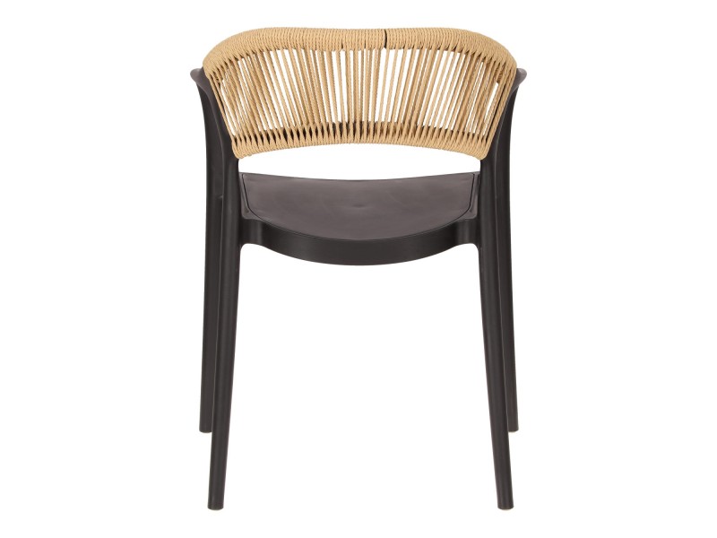 Krzesło Osma czarne - Intesi