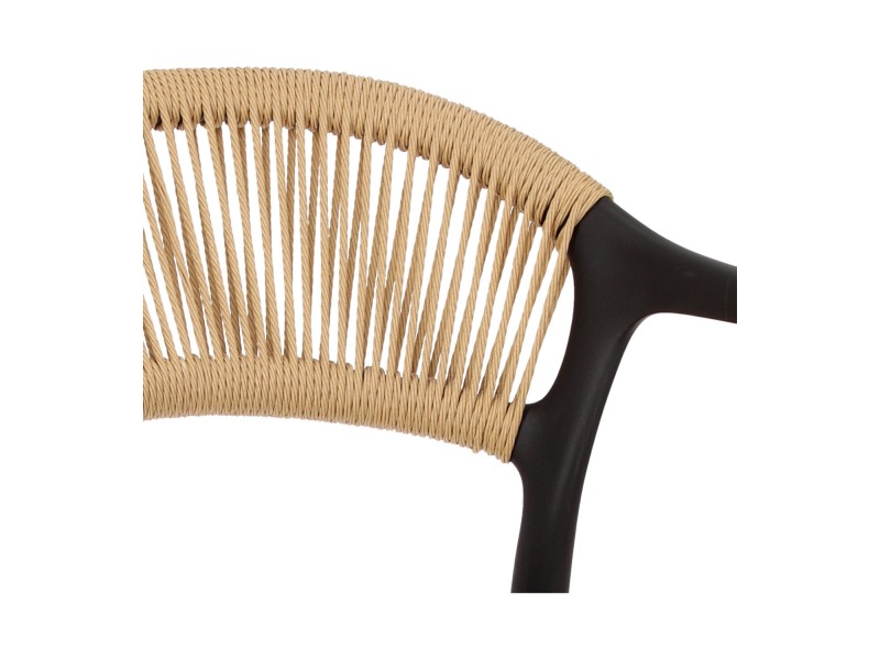 Krzesło Osma czarne - Intesi