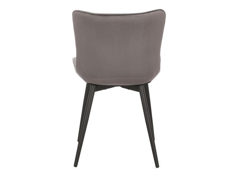 Krzesło Roxino VIC szare pasy pionowe - Intesi