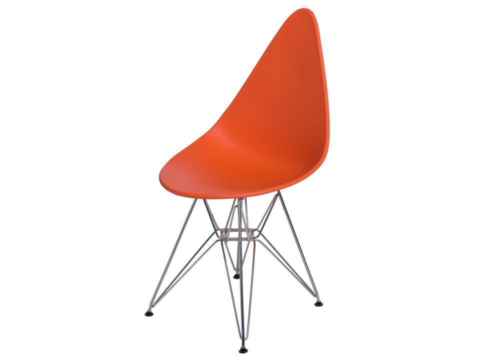 Krzesło Rush DSR pomarańczowe - Intesi