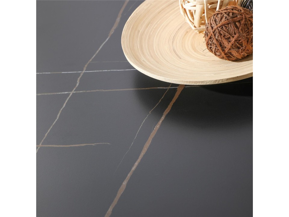 Stół Simplet Skinny Premium Stone Black 90cm - Simplet