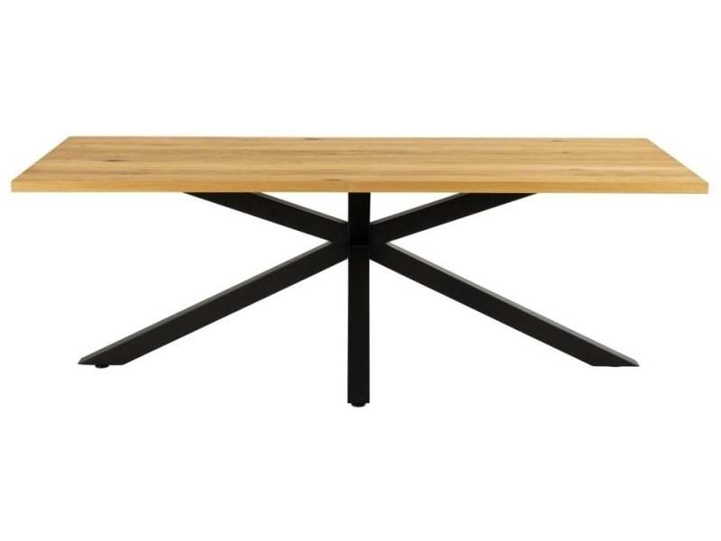 Stół Heaven 220x90cm naturalny/czarny - ACTONA