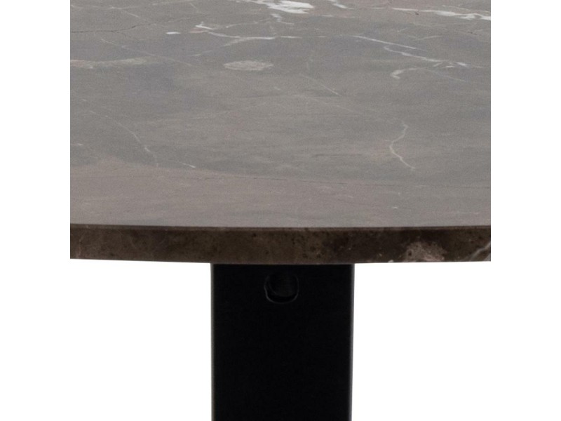 Stół Heaven 120cm brązowy/ czarny - ACTONA