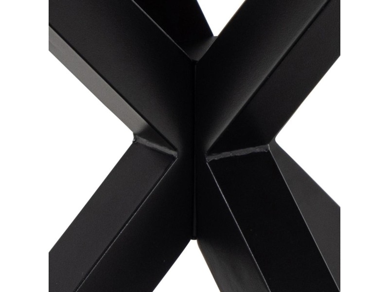 Stół Heaven 120cm brązowy/ czarny - ACTONA