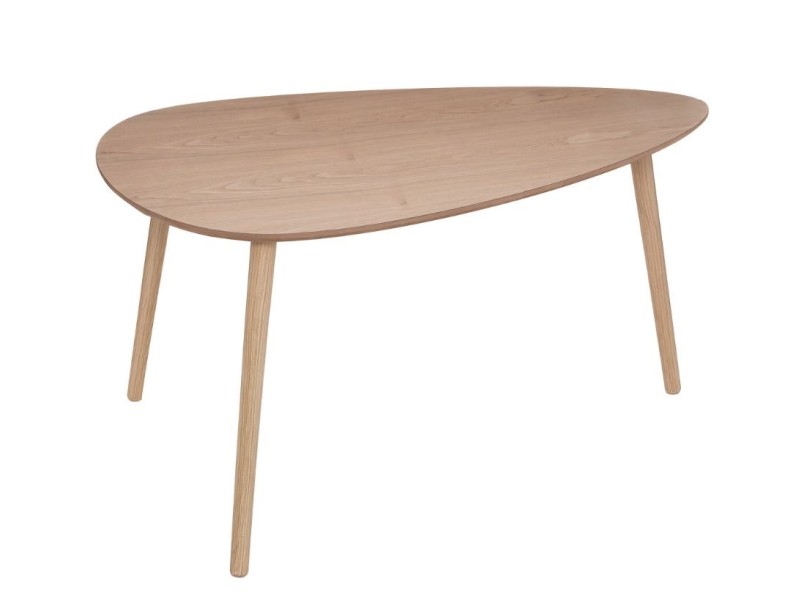 Zestaw 2 stolików Mileo L naturalne - Nordivo