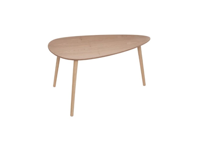 Zestaw 2 stolików Mileo L naturalne - Nordivo