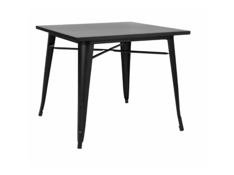 Stół Paris 80x80 cm czarny - Intesi