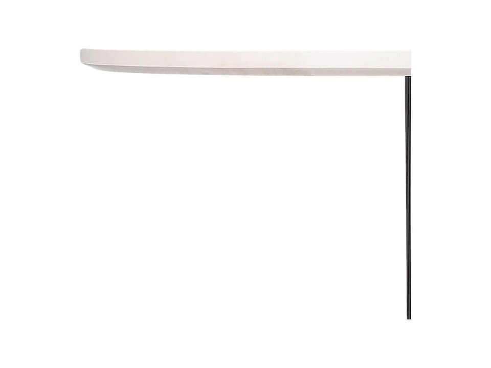 Stół Maxim biały/ czarny - Intesi