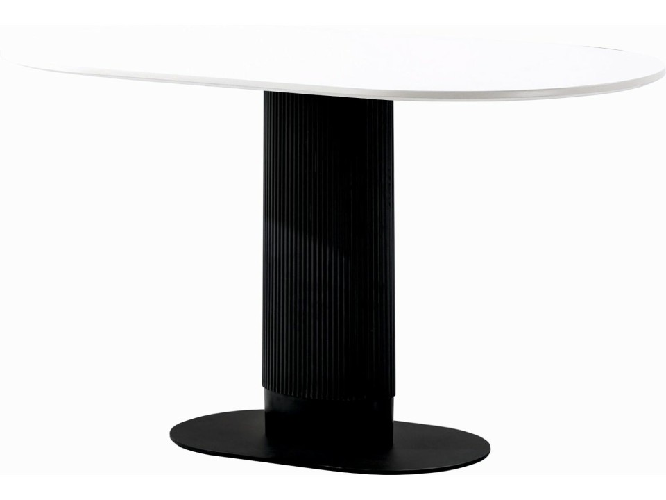 Stół Maxim biały/ czarny - Intesi