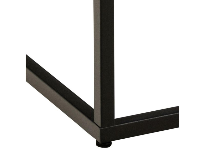 Stolik Barossa 40x40cm czarny marmur - ACTONA