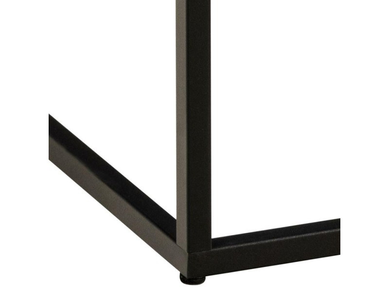 Stolik Barossa 60x60cm czarny marmur - ACTONA