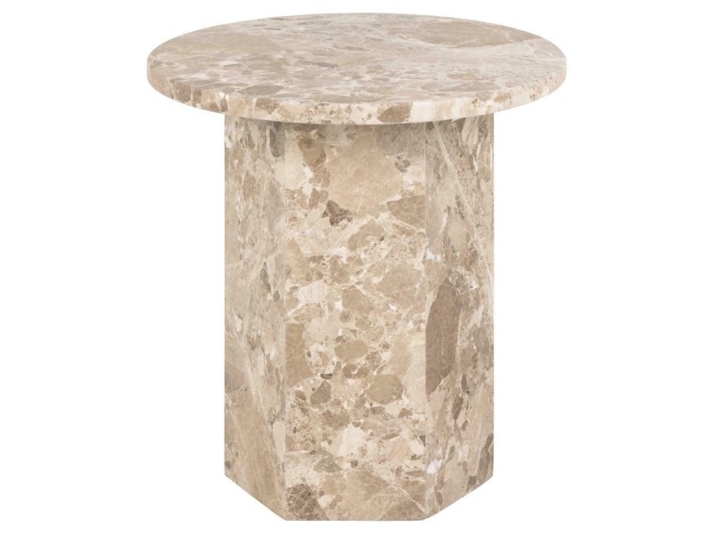 Stolik Naxos marmur brązowy - ACTONA
