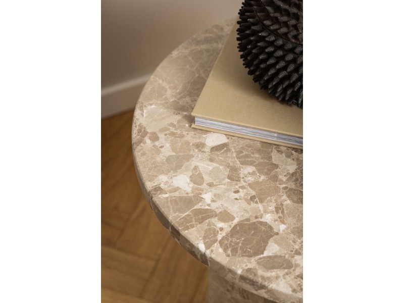 Stolik Naxos marmur brązowy - ACTONA