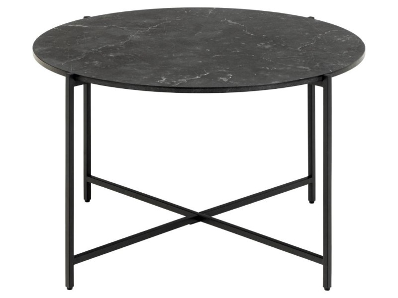 Stolik kawowy Lamoine 70cm czarny - ACTONA