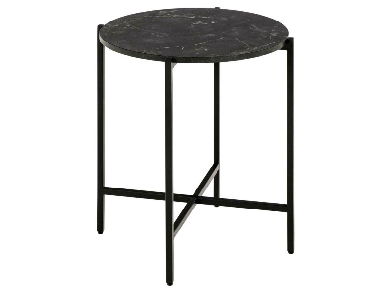 Stolik kawowy Lamoine 40cm czarny - ACTONA