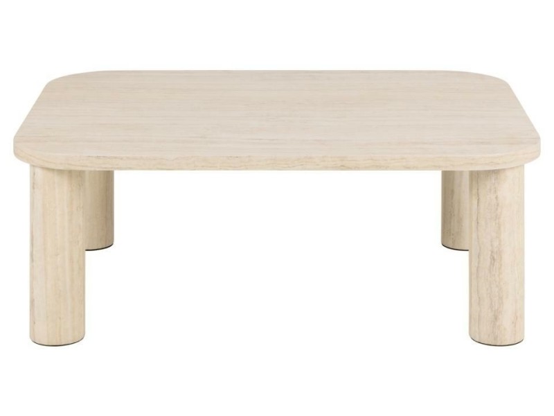 Stolik kawowy Solano 100x75cm trawertyn - ACTONA