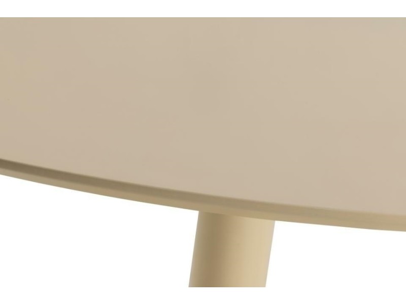 Stół Ibiza okrągły 110 beżowy - ACTONA