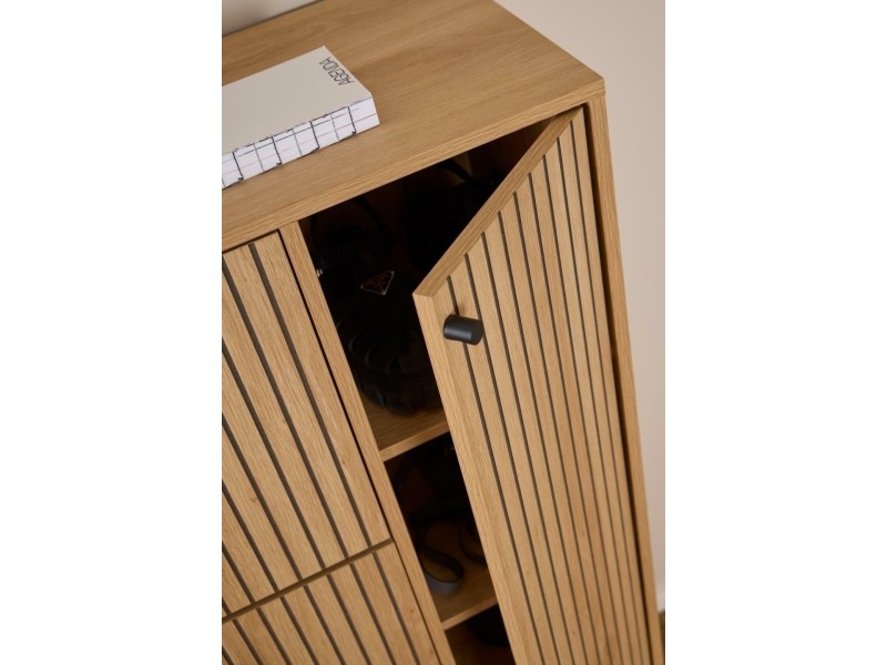 Szafka na buty Albany szeroka dąb naturalny - ACTONA