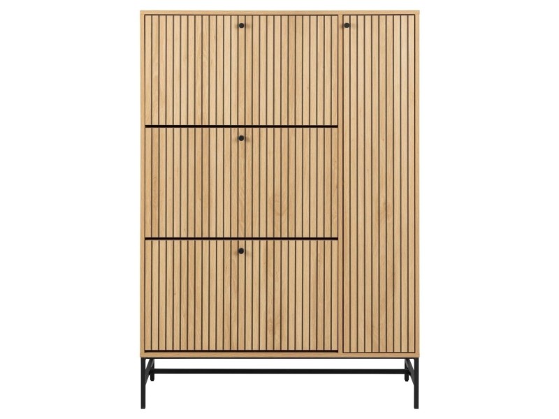 Szafka na buty Albany szeroka dąb naturalny - ACTONA