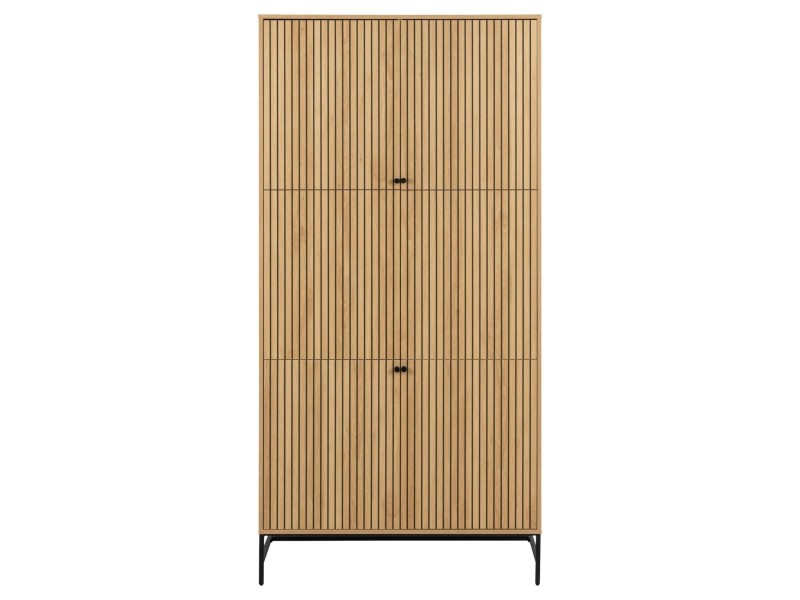 Szafa Albany szeroka dąb naturalny - ACTONA