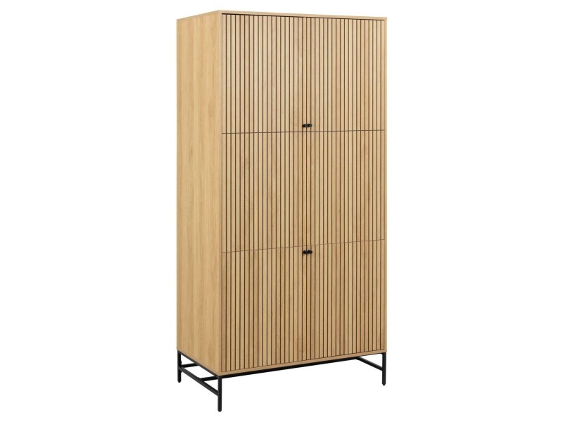 Szafa Albany szeroka dąb naturalny - ACTONA