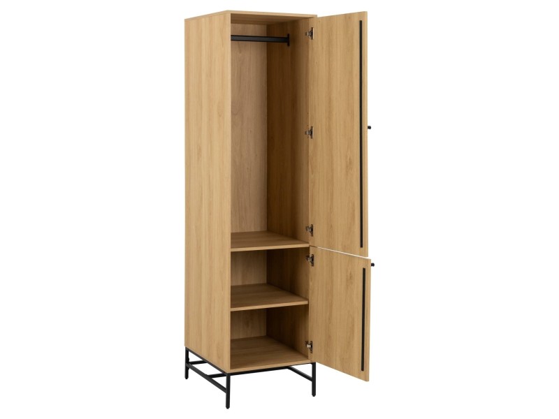 Szafa Albany wąska dąb naturalny - ACTONA