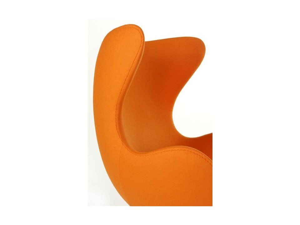 Fotel Jajo pomarańczowy kaszmir 11 Premium - d2design