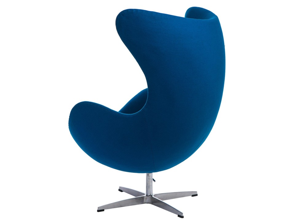 Fotel Jajo niebieski kaszmir 23 Premium - d2design