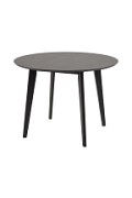 Stół Roxby 105cm czarny - ACTONA
