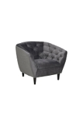 Fotel Ria VIC Dark grey - ACTONA