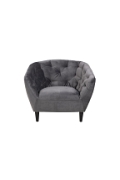 Fotel Ria VIC Dark grey - ACTONA