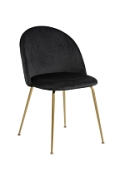 Krzesło Louise Black /Gold - ACTONA