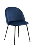 Krzesło Louise Dark blue - ACTONA