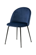Krzesło Louise Dark blue - ACTONA