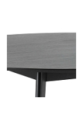 Stół Roxby 140cm czarny - ACTONA
