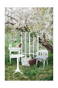 Stół Bloom biały 60cm - Intesi