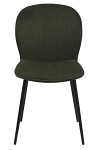 Krzesło Evelyn olive green tapicerowane ( Rozmiar: uniwersalny )