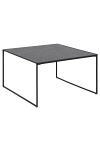 Stolik kawowy Infinity black 80x80 ( Rozmiar: uniwersalny )