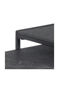 Zestaw stolików Infinity black 50x50 - Intesi