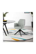 Krzesło obrotowe Aura light grey /blackauto return - ACTONA