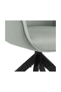 Krzesło obrotowe Aura light grey /blackauto return - ACTONA